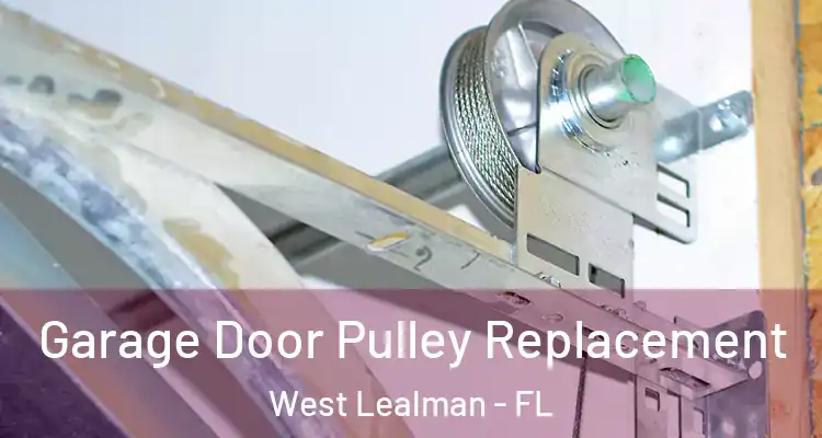  Garage Door Pulley Replacement West Lealman - FL